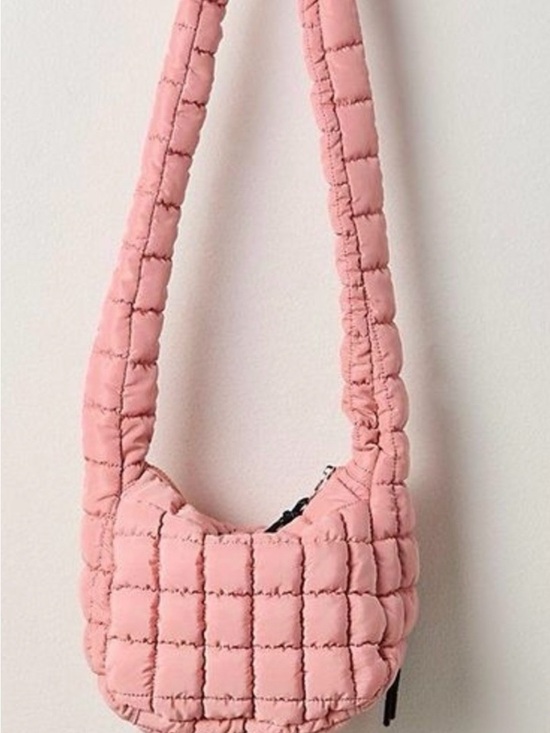 Free People Handbags - Free People Quilted baby Shoulder Bag